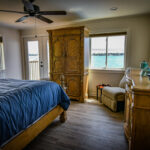 bedroom 1 - beautiful views of St. Clair River and Canada